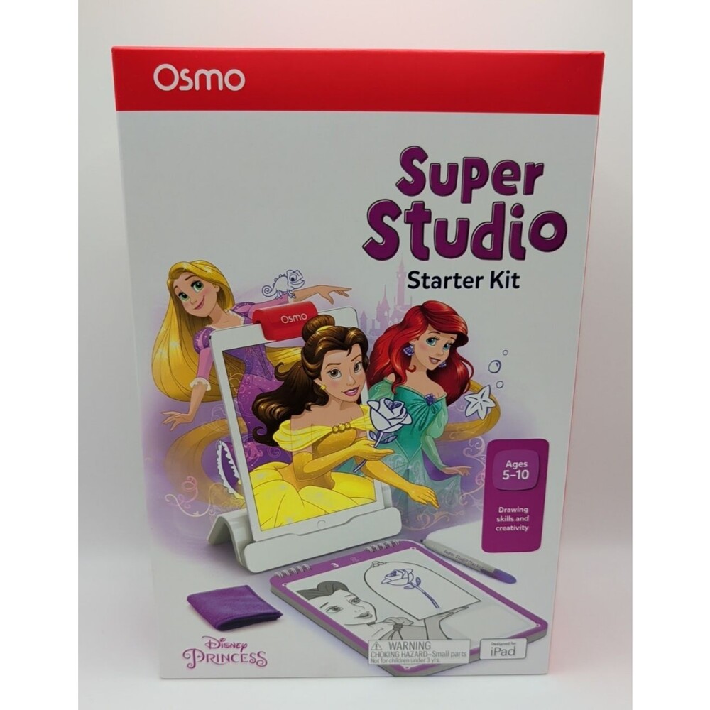 Osmo Super Studio Disney Princess Starter Kit Ages 5-10 Drawing and Creativity